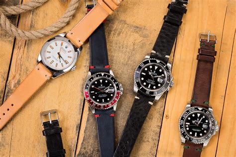 are rolex leather straps waterproof|rolex bracelets.